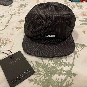 Bandit Black and White Cap